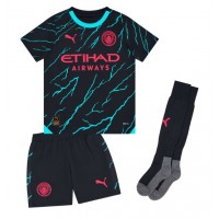 Manchester City Josko Gvardiol #24 Rezervni Dres za djecu 2023-24 Kratak Rukav (+ Kratke hlače)